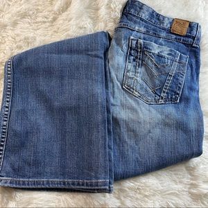 BKE Sabrina stretch flare leg jeans size 29x43.5